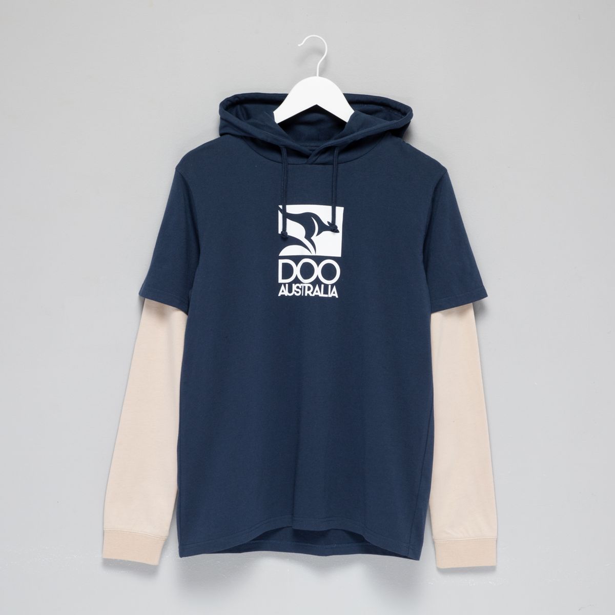 DOO AUSTRALIA - Polera Niño Con Gorro Doo Australia