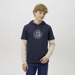 DOO AUSTRALIA - Polera Niño Con Gorro