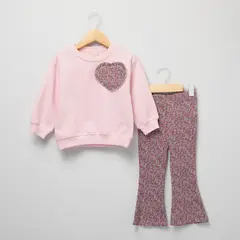 YAMP - Conjunto Bebé Polerón Mas Calza Flare