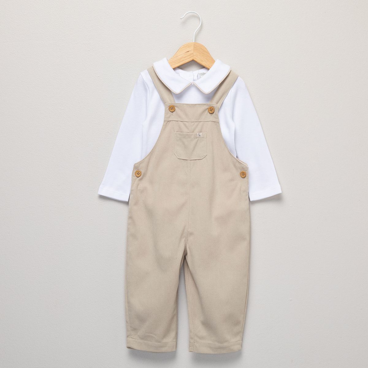 CONIGLIO - Conjunto Bebe Jardinera Mas Body Coniglio