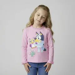 BLUEY - Polera Niña Algodón