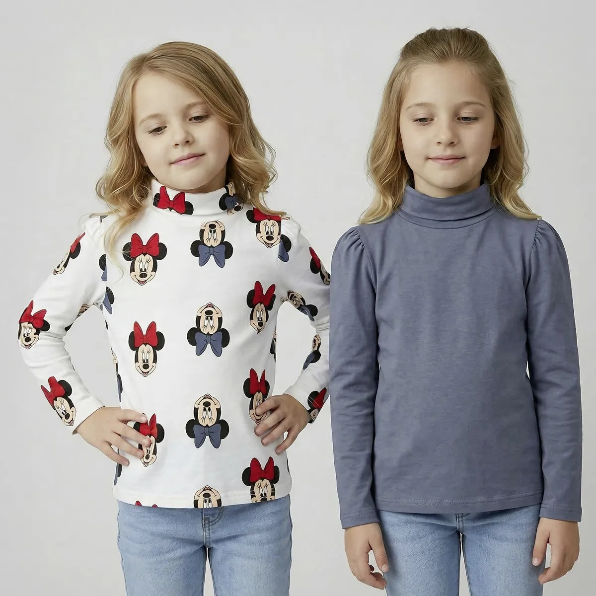 MINNIE - Pack 2 Poleras Beatle Minnie Niña