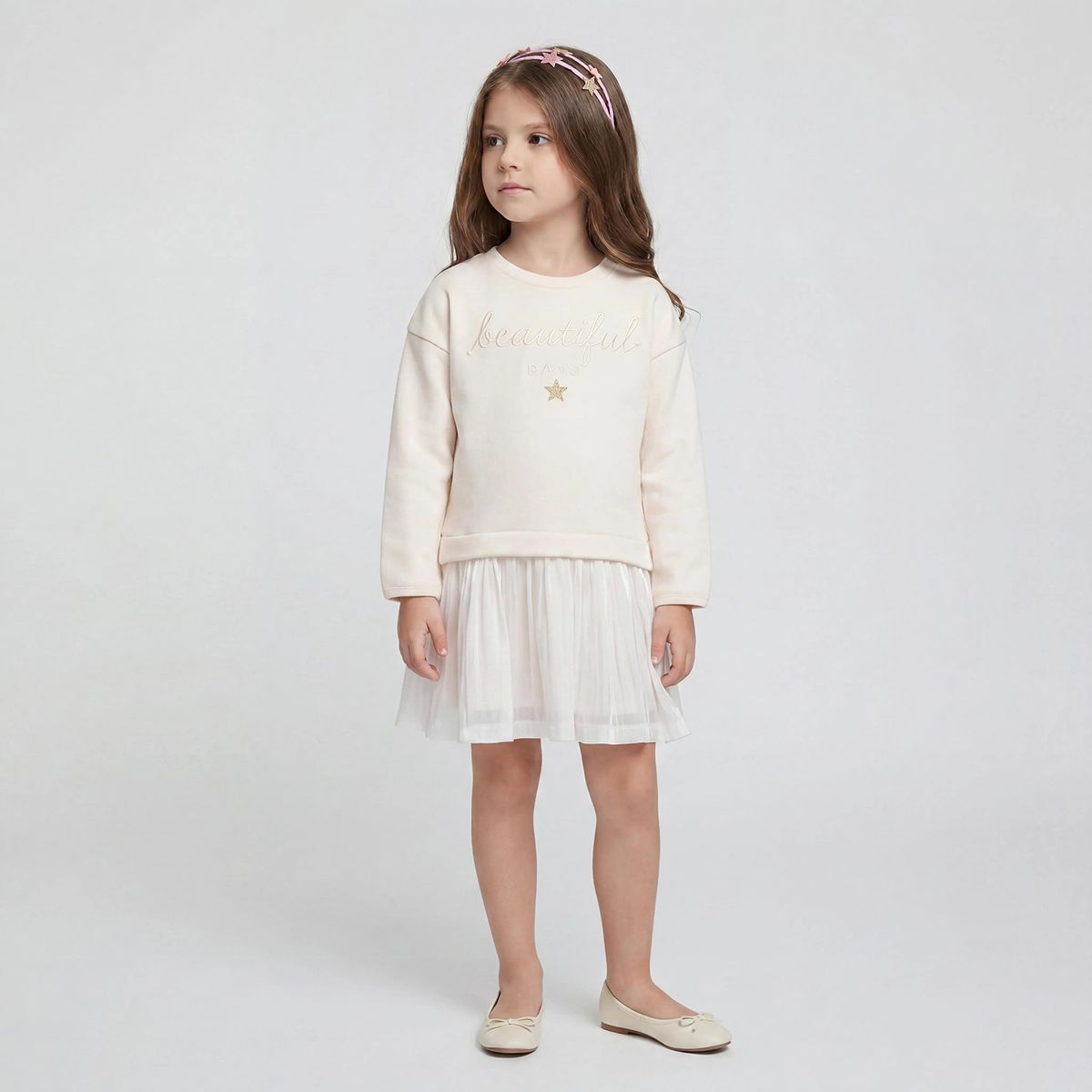 YAMP - Vestido Niña Algodón Yamp