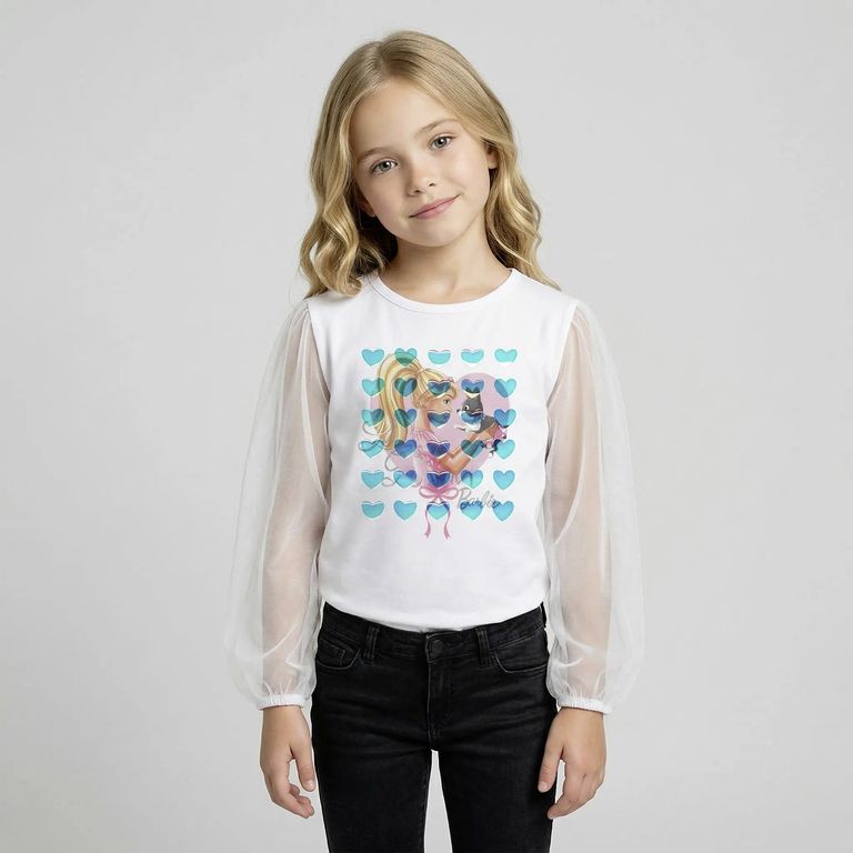 BARBIE Polera Niña Body