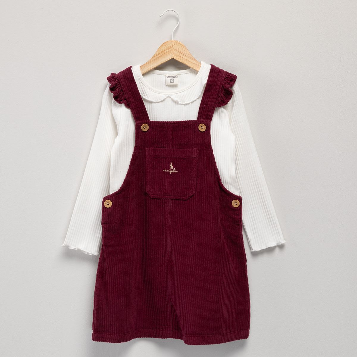 CONIGLIO - Vestido Niña Algodón Coniglio