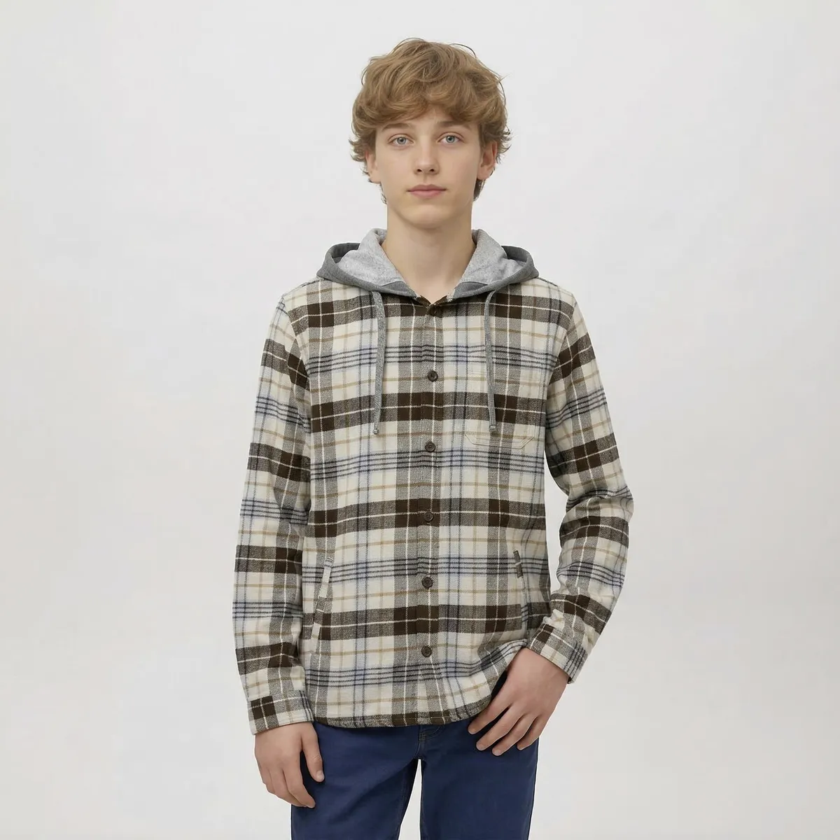 DOO AUSTRALIA - Camisa Niño Con Gorro Doo Australia