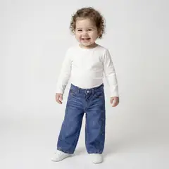 YAMP - Jeans Bebé Niña Algodón