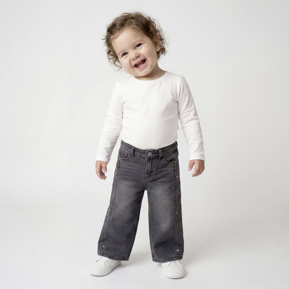 YAMP - Jeans Bebé Niña Algodón Yamp