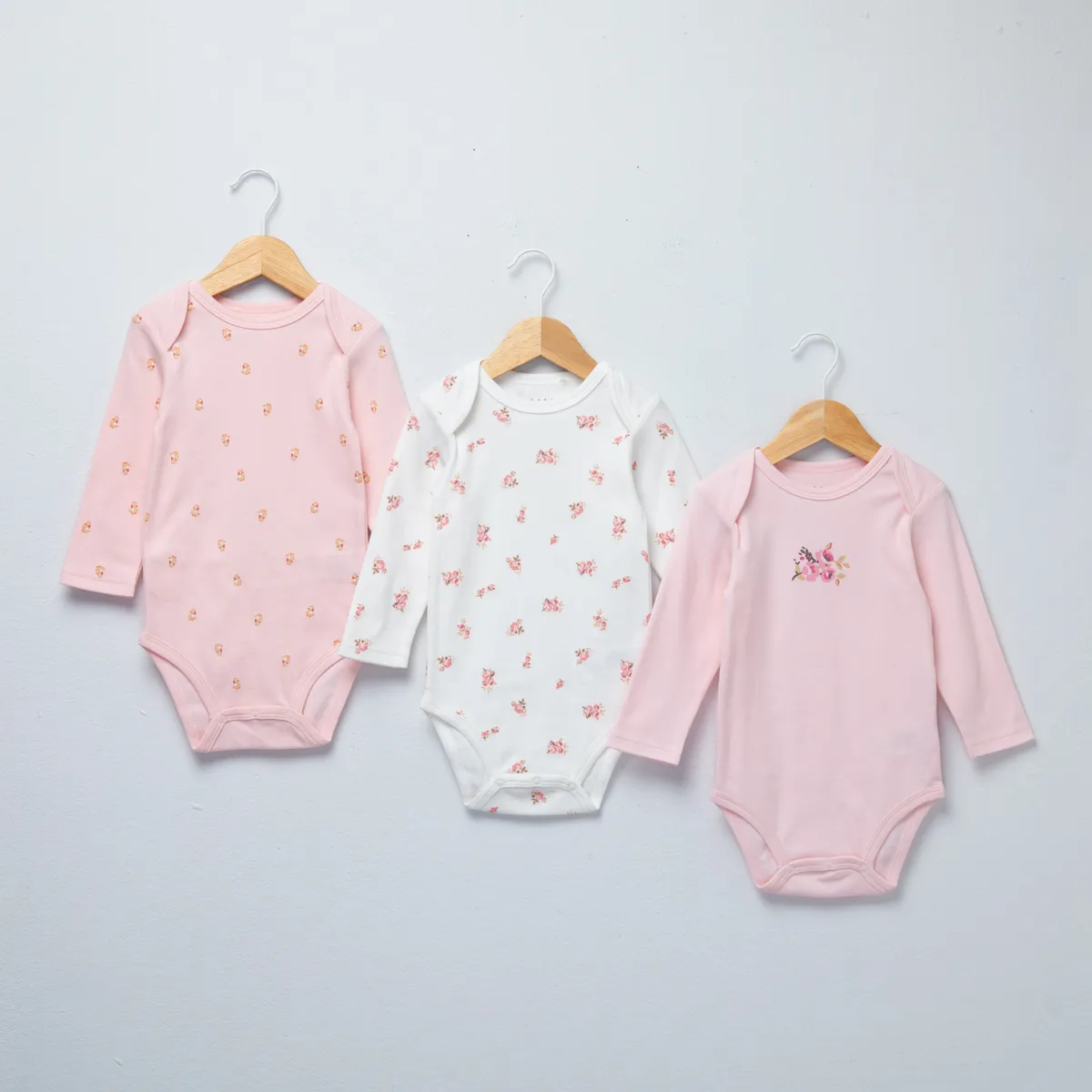 YAMP - Pack De 3 Bodys Bebé Niña Algodón Yamp