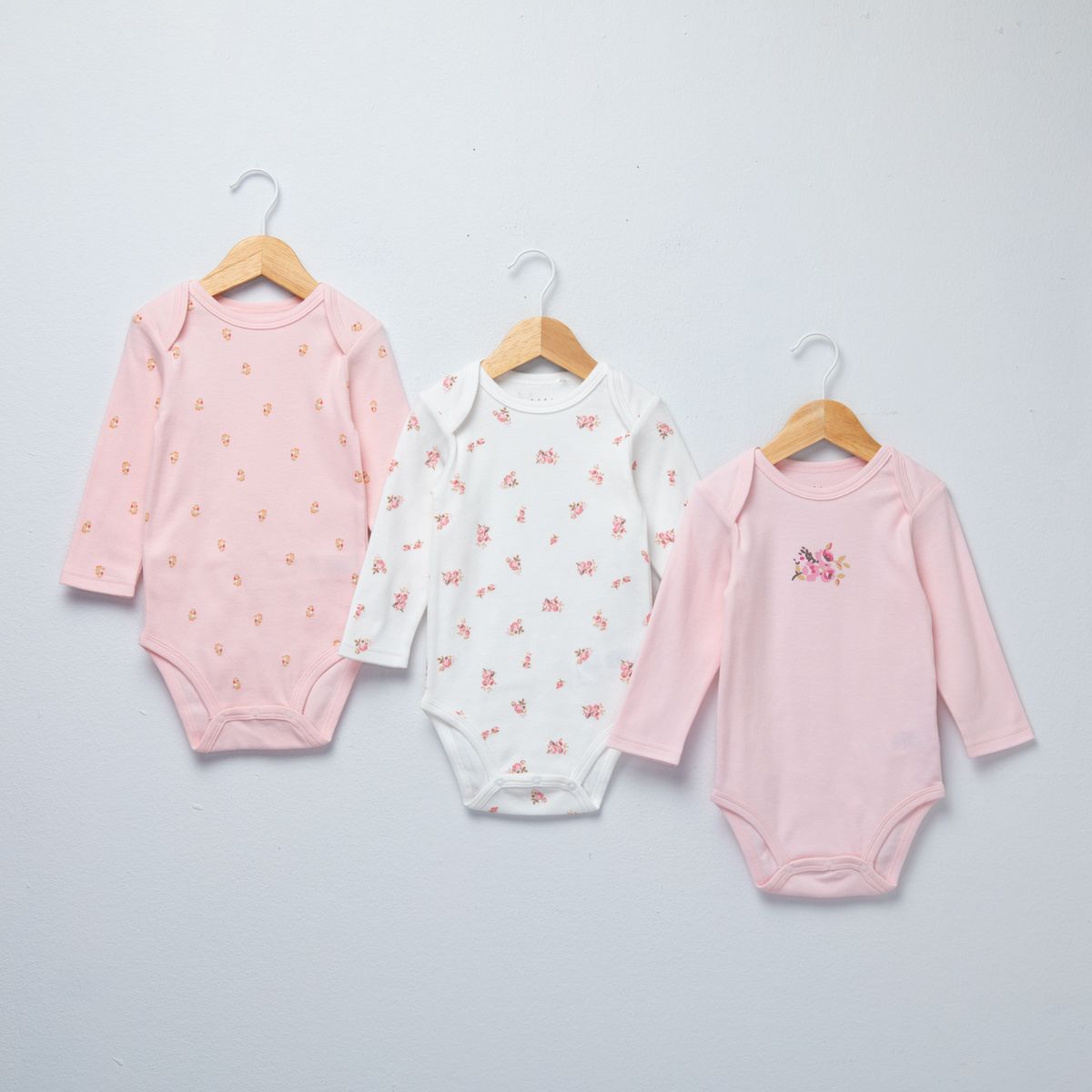 YAMP - Pack De 3 Bodys Bebé Niña Algodón Yamp