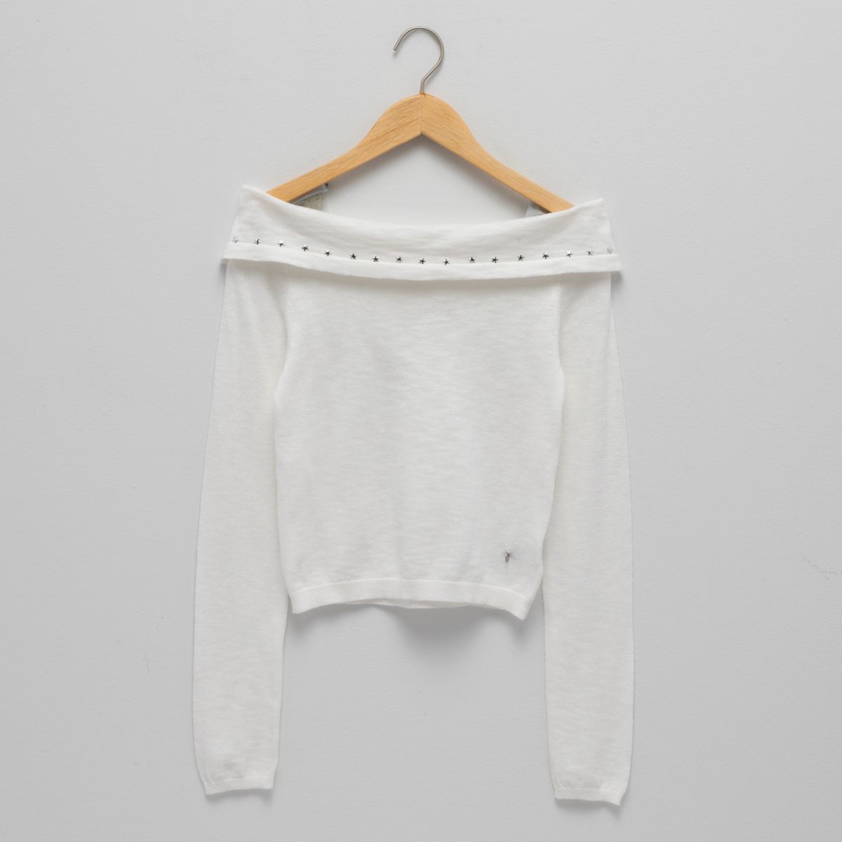 ELEVEN - Sweater Niña Cuello Bote Eleven