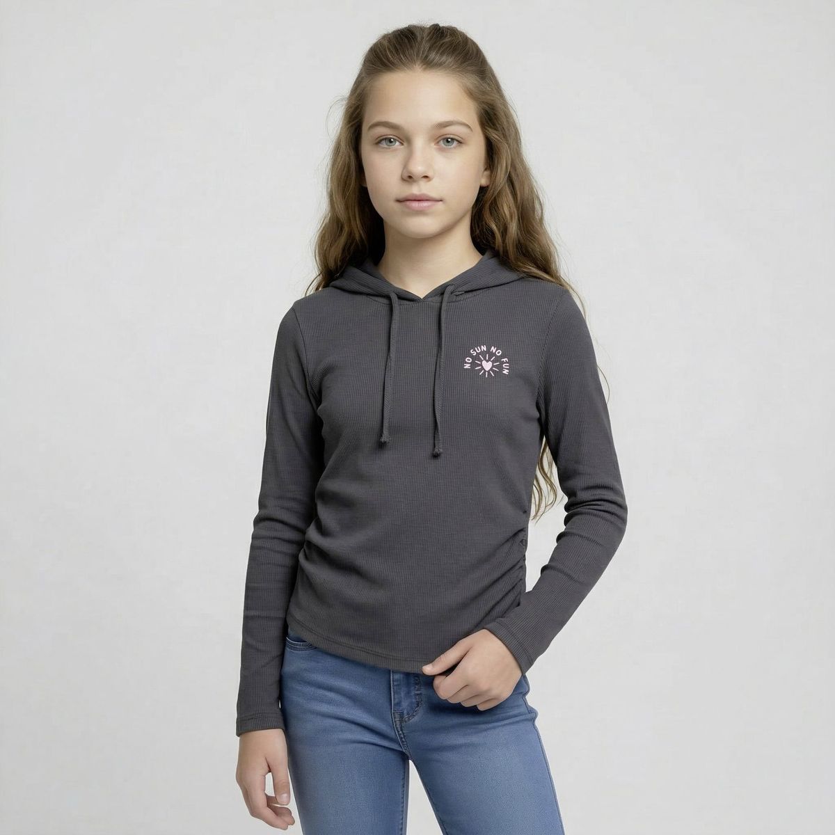 DOO AUSTRALIA - Polera Niña Con Gorro Doo Australia