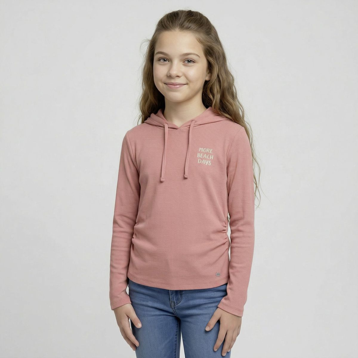DOO AUSTRALIA - Polera Niña Con Gorro Doo Australia