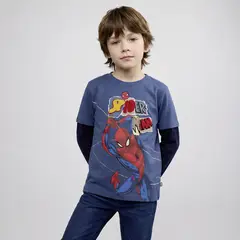 SPIDER MAN - Polera Spiderman Niño
