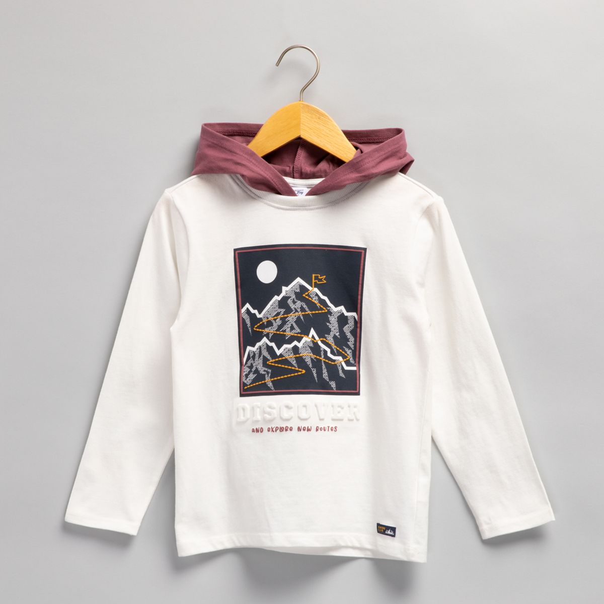 YAMP - Polera Niño Con Gorro Yamp