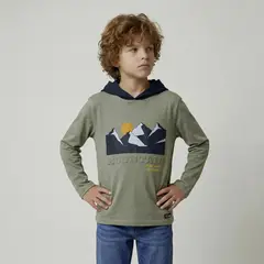 YAMP - Polera Niño Con Gorro