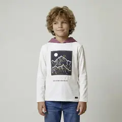 YAMP - Polera Niño Con Gorro