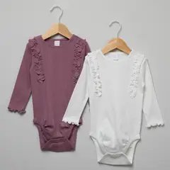 YAMP - Pack De 2 Bodys Bebé Niña Algodón