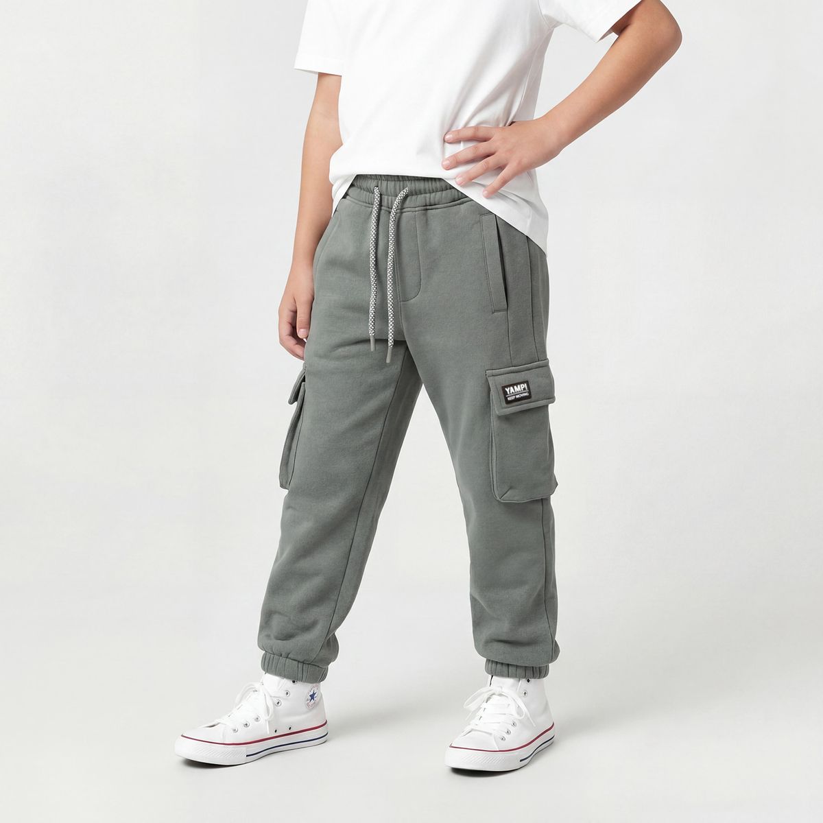 YAMP - Pantalón De Buzo Niño Cargo Yamp