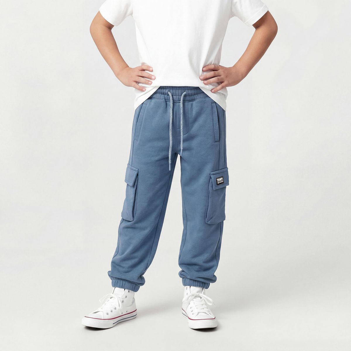 YAMP - Pantalón De Buzo Niño Cargo Yamp