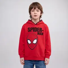 SPIDER MAN - Polerón Algodón Niño Spider-Man