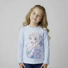 FROZEN - Polera Niña Algodón
