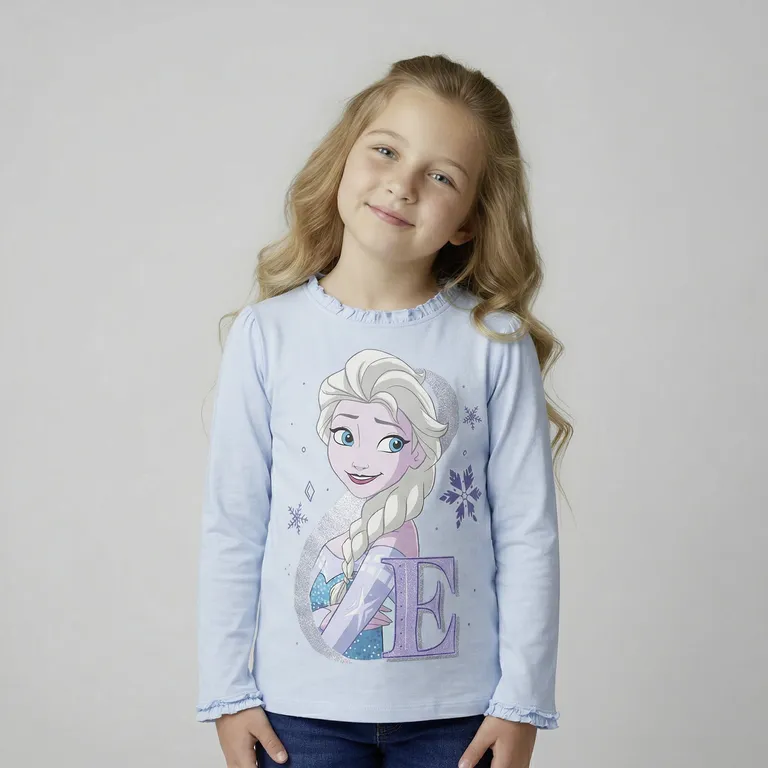 FROZEN Polera Niña Algodón