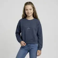 ELEVEN - Polerón Algodón Niña