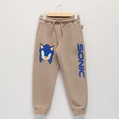 SONIC - Pantalon Buzo Algodón Niño