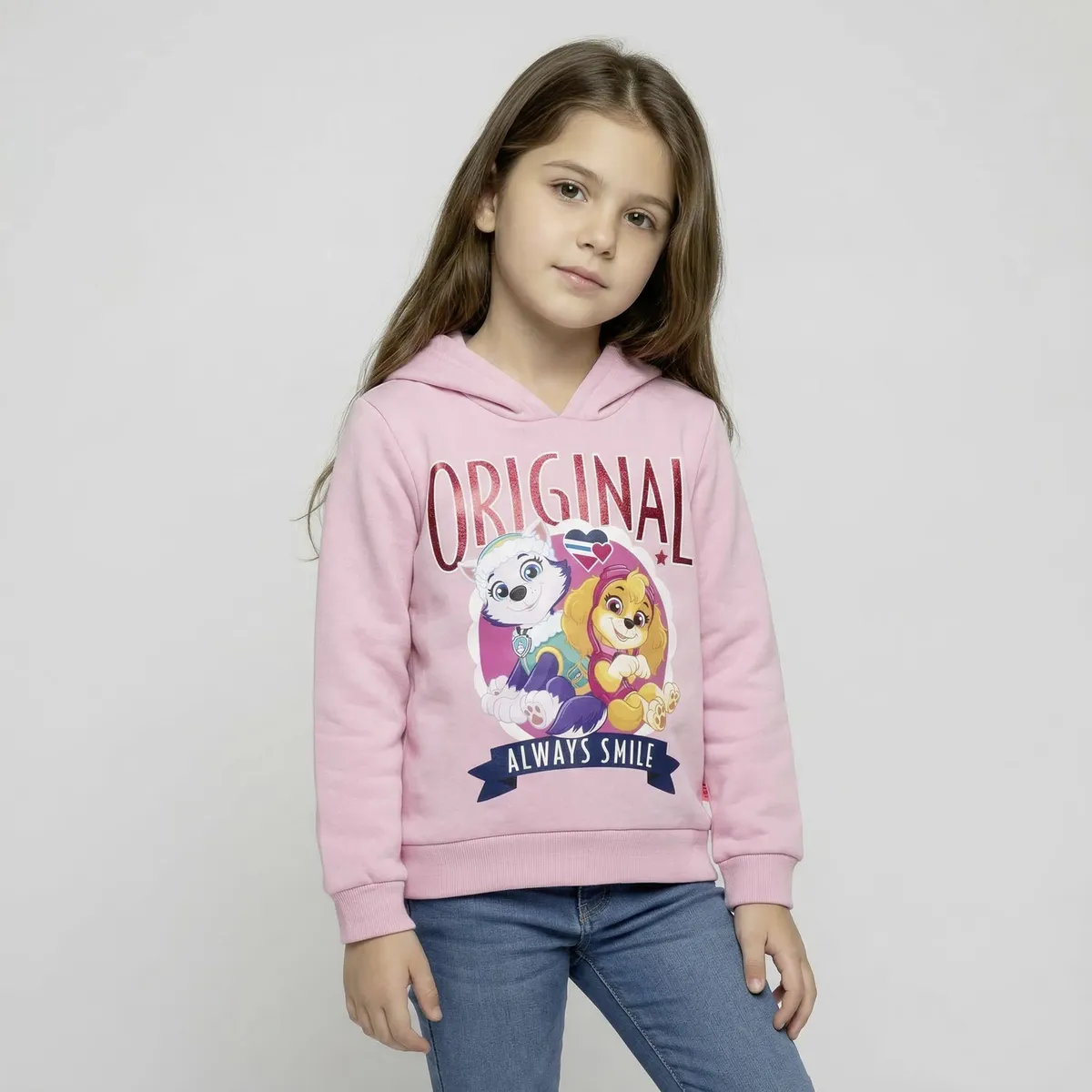 PAW PATROL - Polerón Niña Algodón Paw Patrol