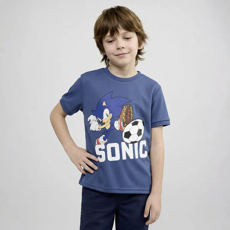 SONIC Polera Fútbol Niño