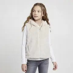 ELEVEN - Chaqueta Peluda Sin Mangas Niña