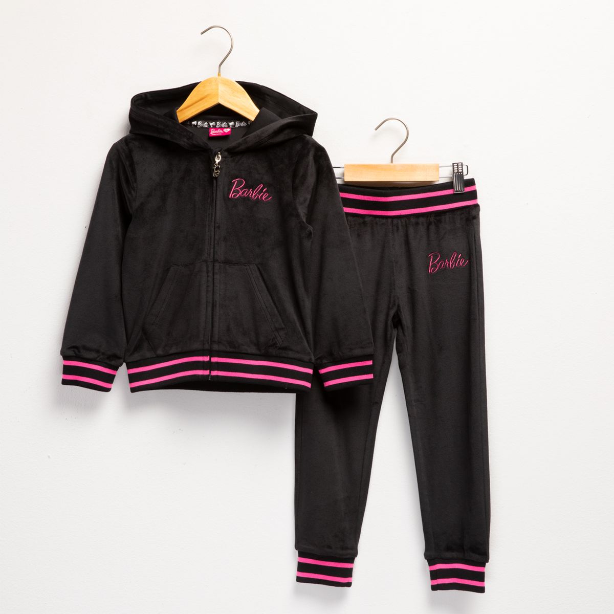 BARBIE - Conjunto Polerón Mas Pantalón Barbie Niña