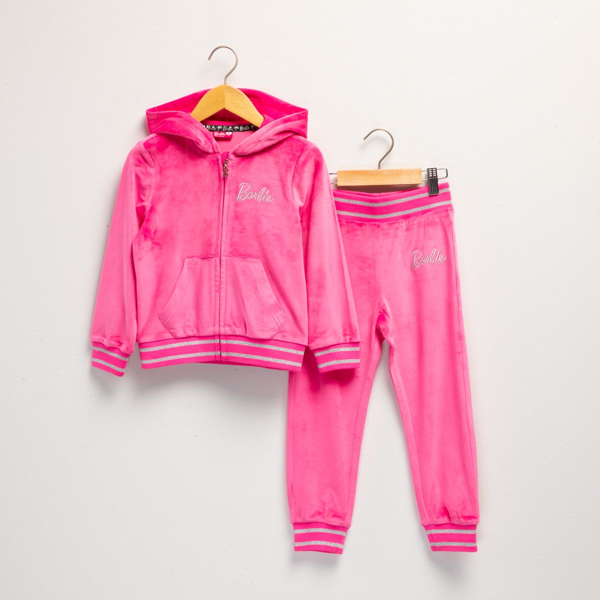 BARBIE - Conjunto Polerón Mas Pantalón Barbie Niña