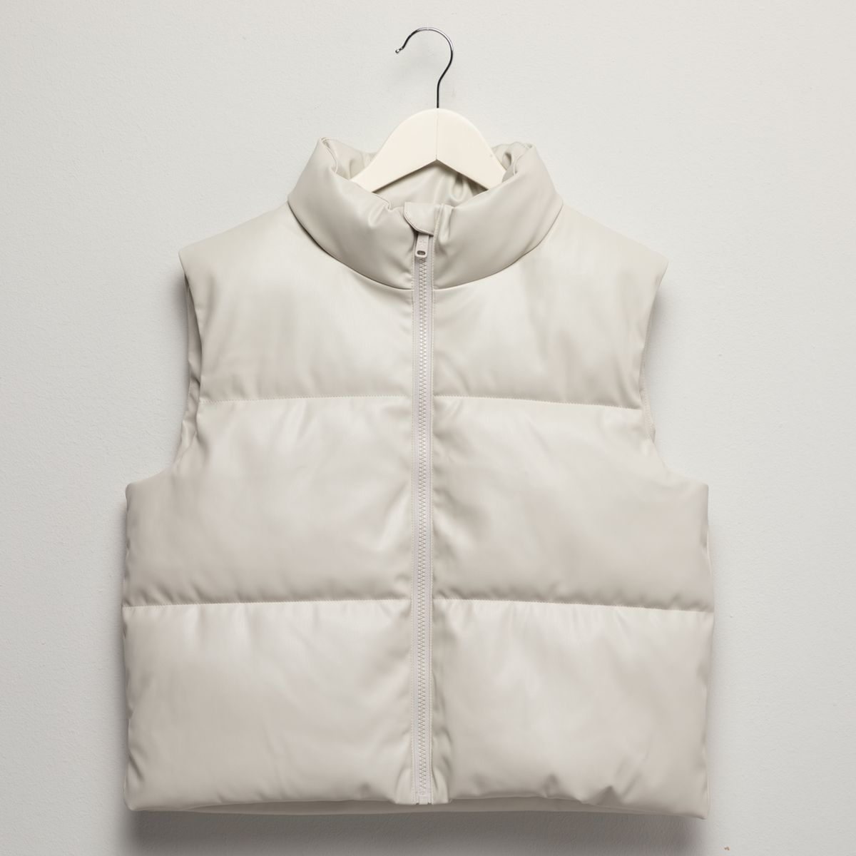 ELEVEN - Parka Niña Sin Mangas Efecto Cuero Eleven