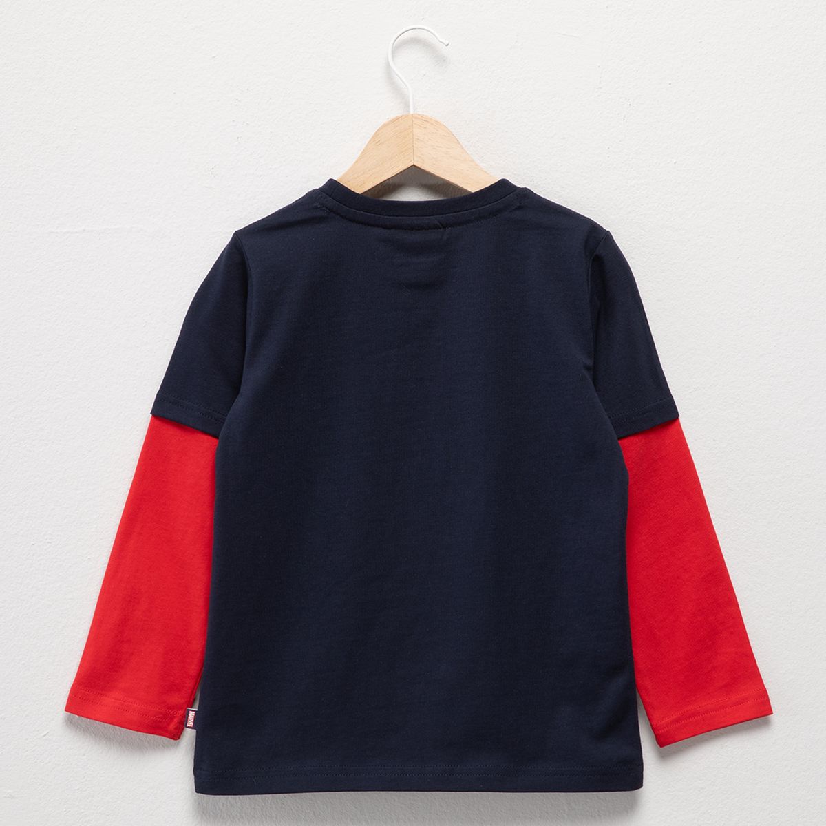 SPIDER MAN - Polera Manga Larga Algodón Niño Spider-Man