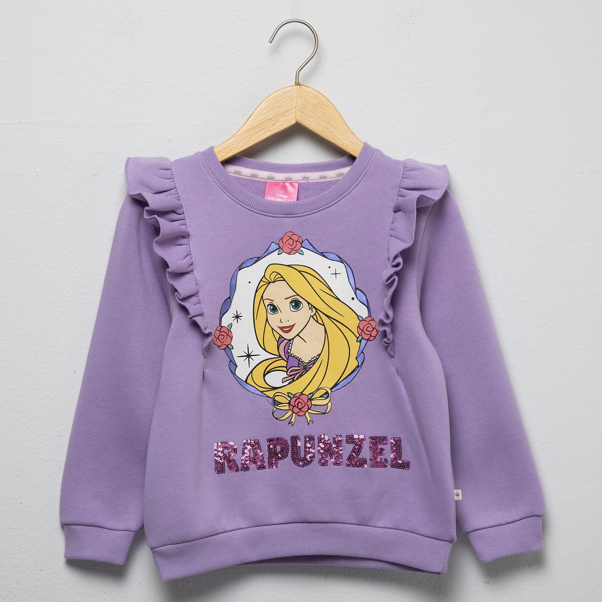 PRINCESAS - Polerón Niña Algodón Princesas