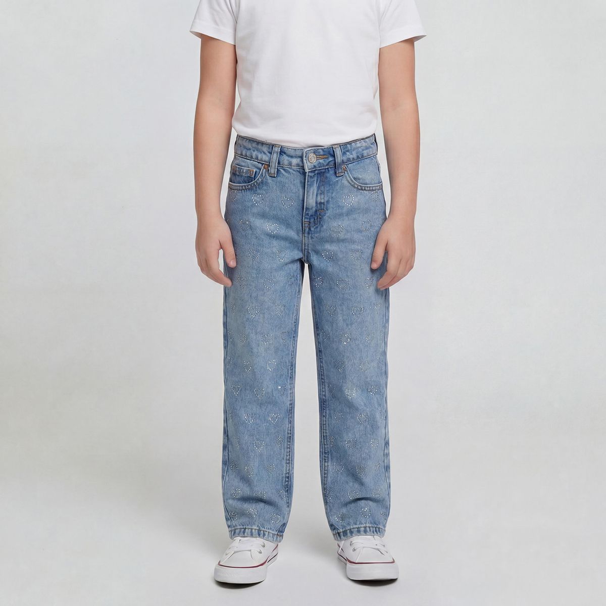YAMP - Jeans Niña Con Brillos Yamp
