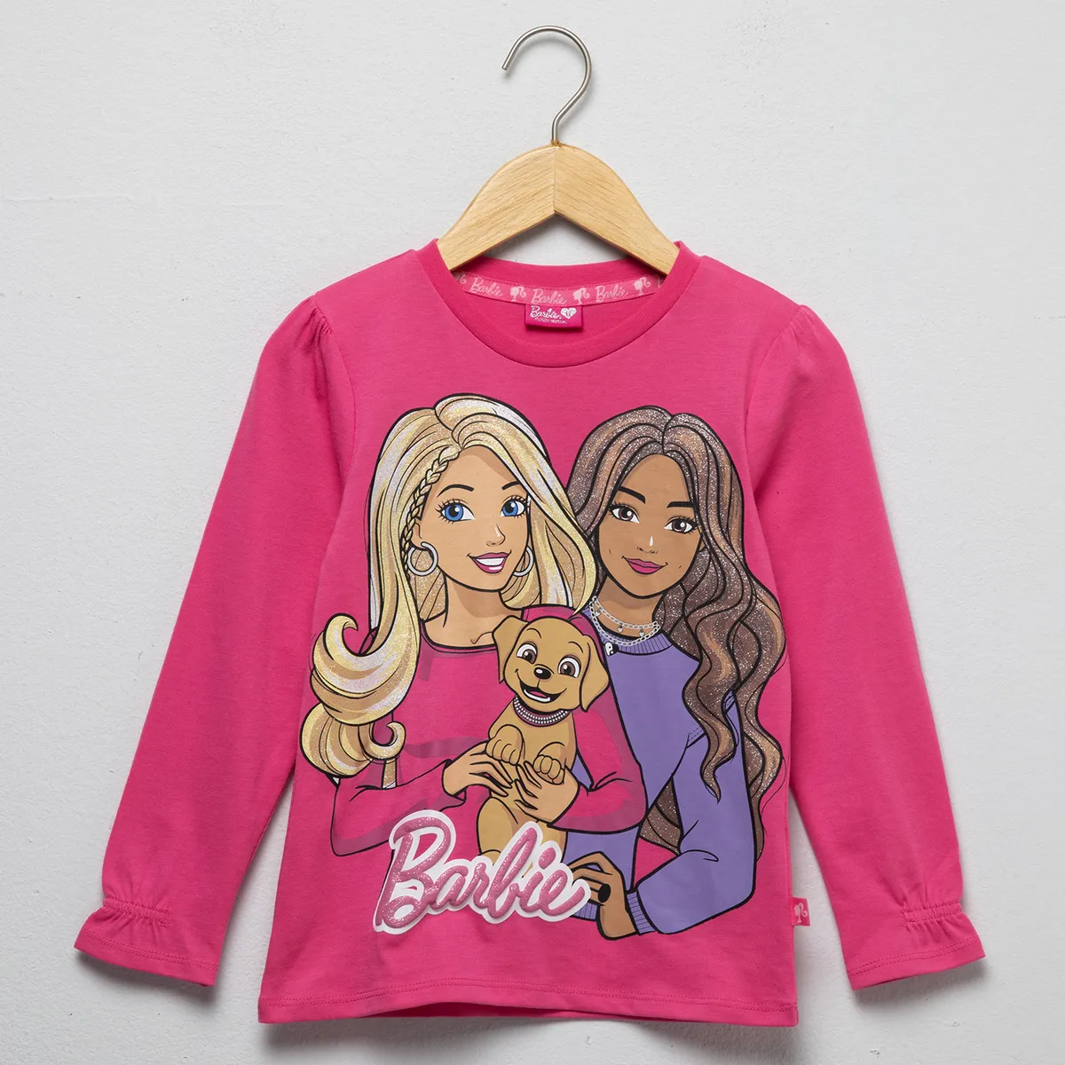 BARBIE - Polera Niña Algodón Barbie