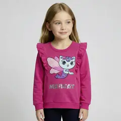 GABBYS DOLLHOUSE - Polerón Niña Algodón
