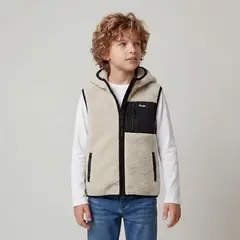 YAMP - Polerón Polar Niño Sin Mangas Chiporro