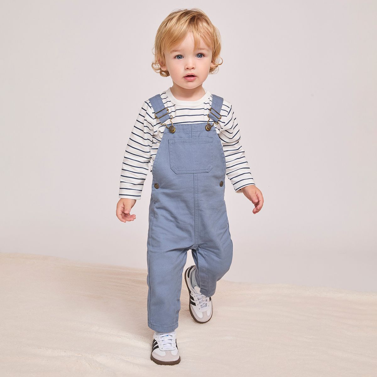 YAMP - Conjunto Bebé Jardinera Mas Polera Bebé Yamp
