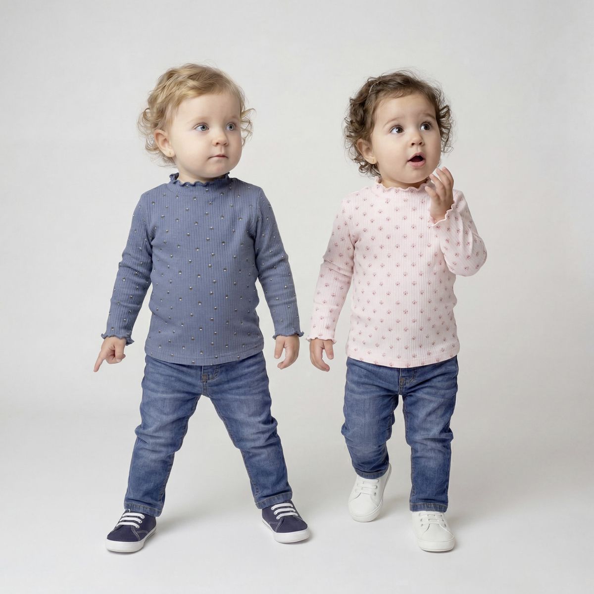 YAMP - Pack 2 Poleras Bebé Niña Yamp