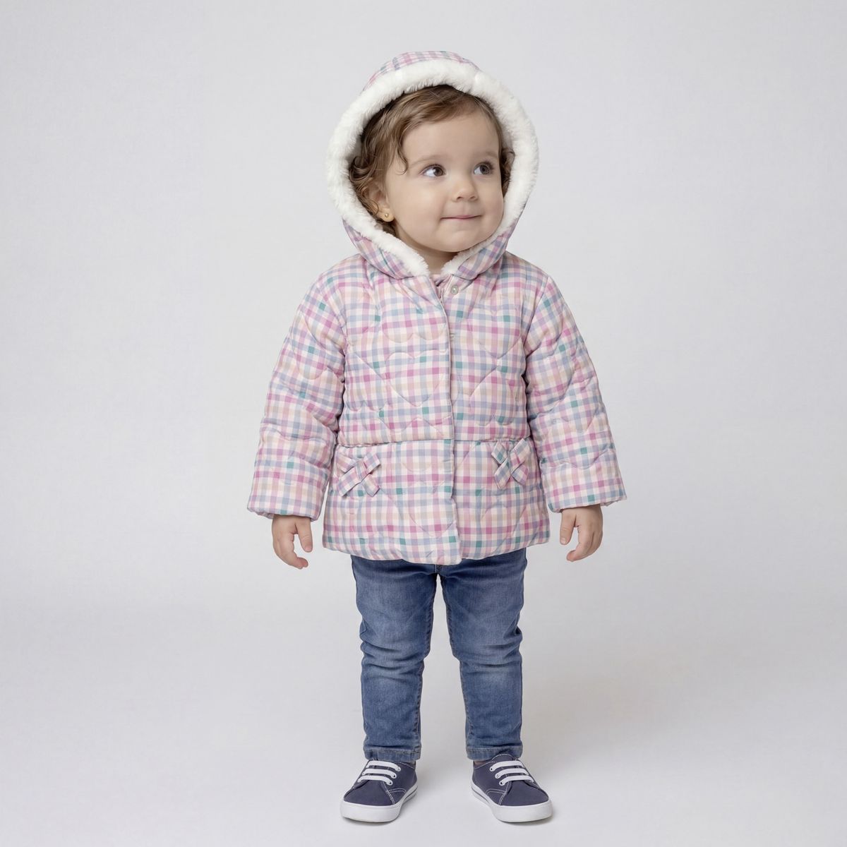 YAMP - Parka Bebé Niña Interior Peludo Yamp
