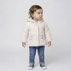 YAMP - Parka Bebé Niña Interior Peludo