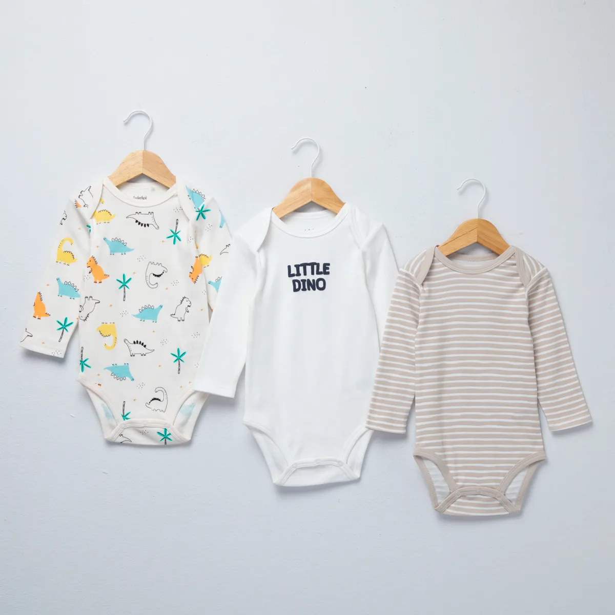 YAMP - Pack De 3 Bodys Bebé Niño Algodón Yamp
