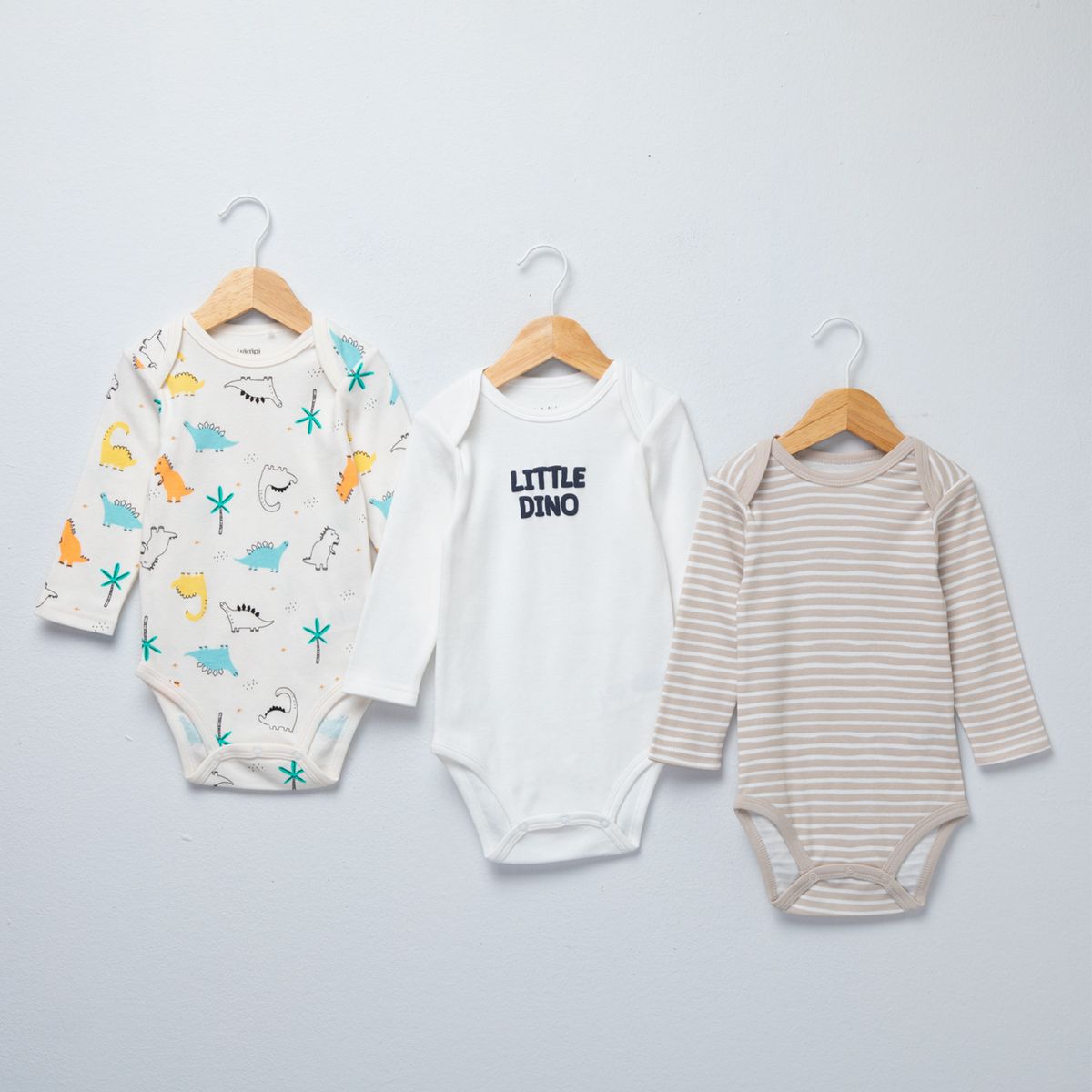 YAMP - Pack De 3 Bodys Bebé Niño Algodón Yamp