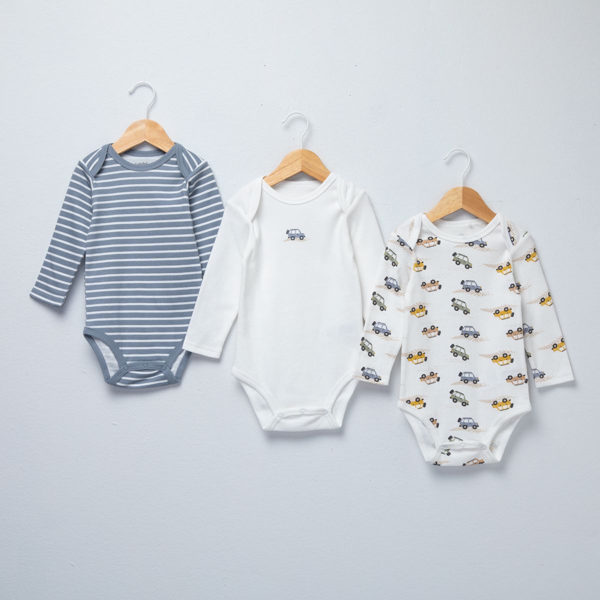 YAMP - Pack De 3 Bodys Bebé Niño Algodón Yamp