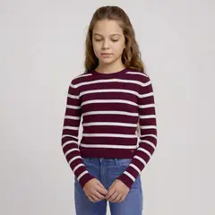 ELEVEN - Polera Manga Larga Niña