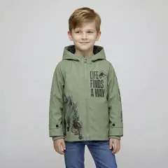 JURASSIC WORLD - Chaqueta Impermeable Niño Interior Polar